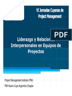 Liderazgo en Equipos de Trabajo