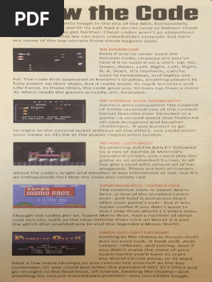 GameShark Codes - Legend of Zelda: A Link to the Past 