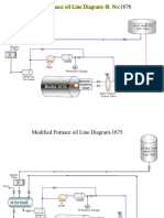 Existing Furnace Oil Line Diagram:-B. No:1676: Over Head FO DAY Tank