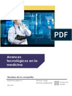 Avances Tecnológicos en La Medicina