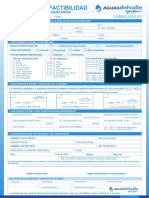 Formulario N 1 Solicitud de Factibilidad PDF