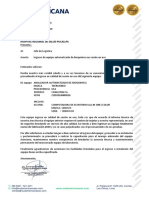 Carta Hospital Pucallpa Ingreso de Equipo