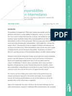 Roles and Responsibilities of Information Intermediaries: Fighting Misinformation As A Test Case For A Human Rights-Respecting Governance of Social Media Platforms