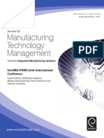 Journal of Manufacturing Technology Management Volume 16 Number 4 2005 PDF