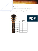 Note Names and Numbers: Strings