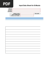 Modified Electronic TOS v.1.0