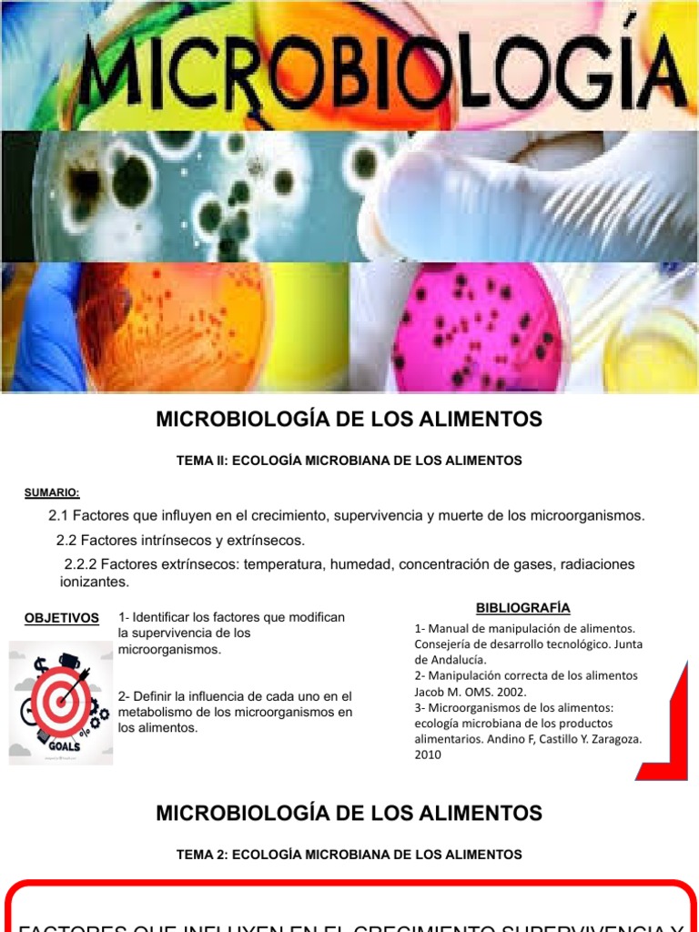 Ecología Microbiana de Los Alimentos | PDF | Esterilización ...