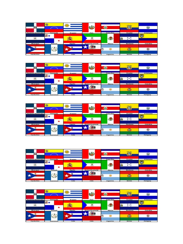 Banderas Latinoamericanas Pdf