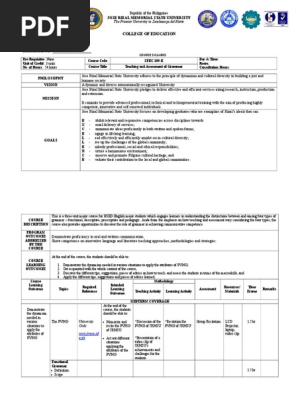 Syllabus