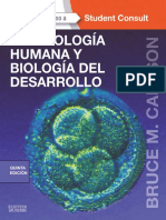 Embriologia Humana y Biologia Del Desarrollo Carlson 5ed 1