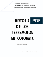 1975 Ramirez HistoriaTerremotosColombia