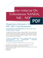Diagnósticos Enfermeros NANDA