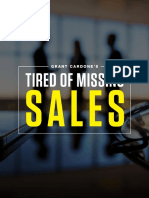 Tired of Missing Sales Ebook PDF