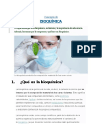 BIOQUÍMICA