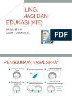 KIE Nasal Spray Penggunaan