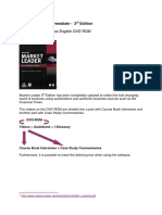 Intermediate Business English DVD ROM: Market Leader Intermediate - 3 Edition