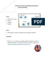 Taller de Rotacion Traslacion y Simetria PDF