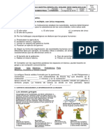 Examen Sociales Grado 6