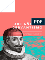 400 Años de Cervantismo-Jornadas de Montevideo-González Briz-Actas 2016