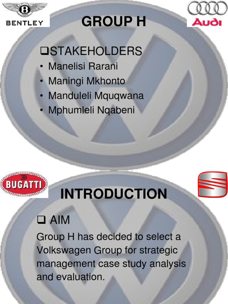 Volkswagen SWOT Analysis 2025 | PDF | Volkswagen | Volkswagen Group