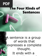 Kinds of Sentences