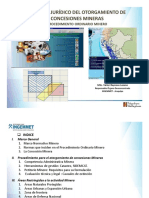 1 Regimen Juridico Otorgamiento Concesiones Mineras PDF