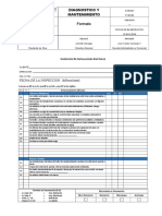 Formato Inspeccion Instalaciones Electricas