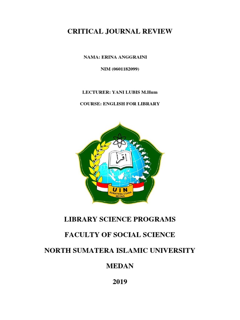 Critical Journal Review | PDF | Academic Journal | Marketing