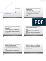 Exchange Rate: Outline of Discussion