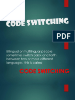 Code Switching  Report