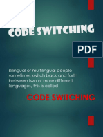 Code Switching Report