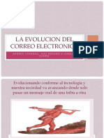 La Evolucion Del Correo Electronico: Andrea Vanegas, Aisa Rosado E Isabella Suarez