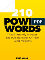 Power words for selling