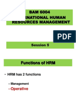 International Human Resource Management