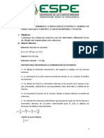 Esfuerzos Combinados y Medición de Esfuerzos Cilindro de Pared Delgada Sometido A Presión Interna y Torsión