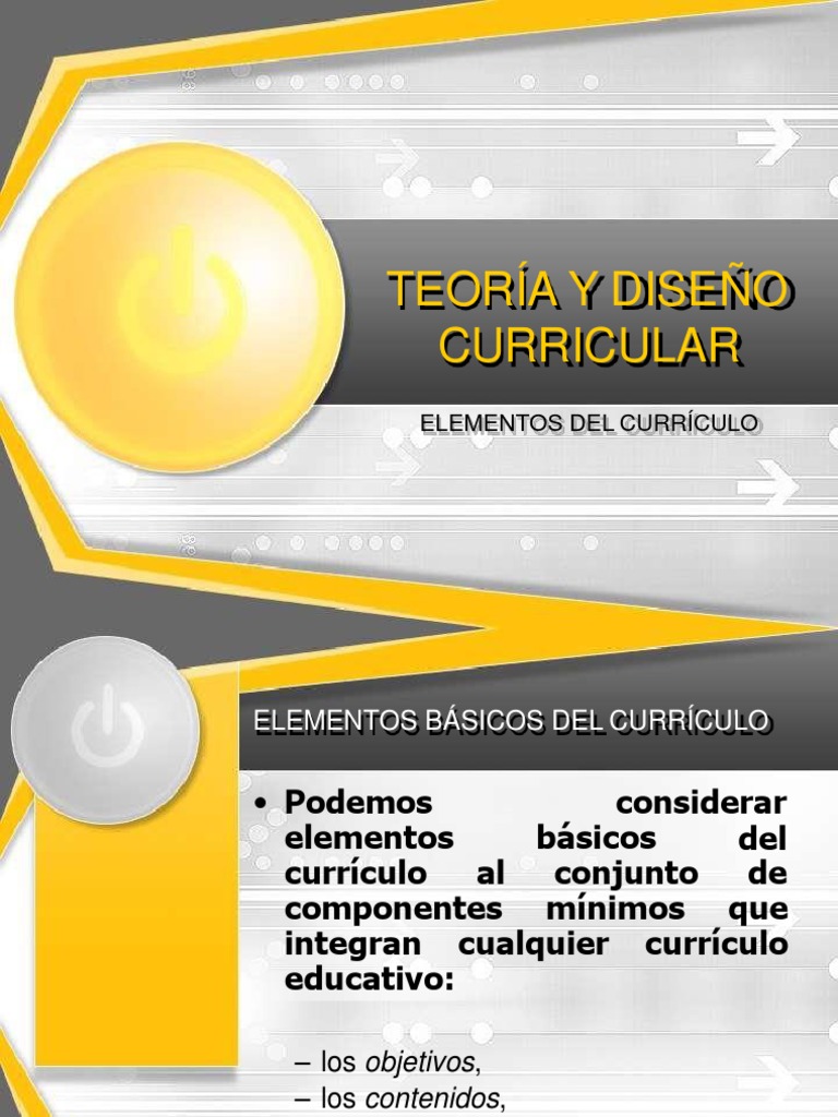 Elementos Clave del Currículo Educativo | PDF | Plan de estudios ...