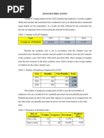 Demand Forecasting: Table 1: Number of CLSU Students