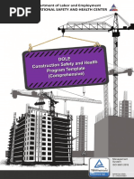 Construction Safety and Health Program