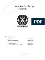 Telekomunikasi Dan Jaringan Multimedia, Kelompok 1 Kelas B PDF