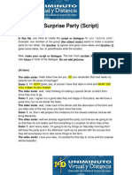 The Surprise Party (Script)