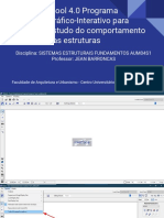 Ftool 4.0 Sistemas Estruturais -2