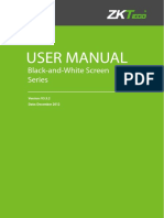 Zkteco F8-T-Id User Manual