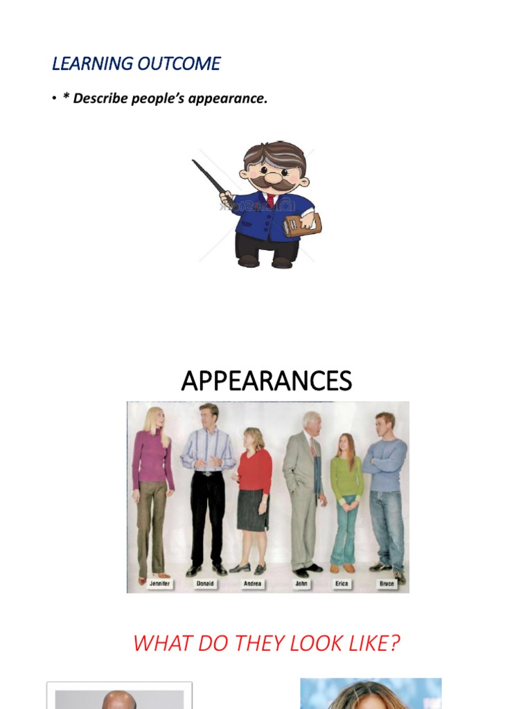 Describing People's Appearances | PDF