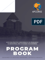  Apcorise Program Book 2019