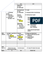 3-Day Campus Event Schedule