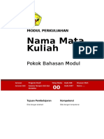 Template Modul Bahan Ajar Teks