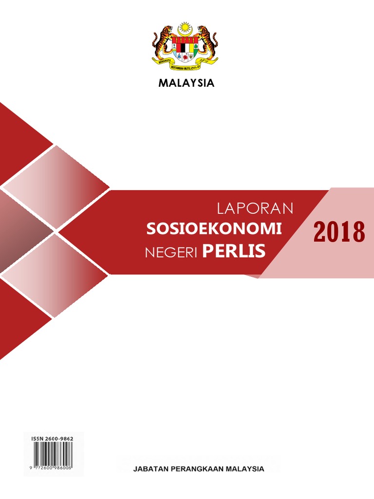 Laporan Sosioekonomi Negeri Perlis 2018 PDF  PDF