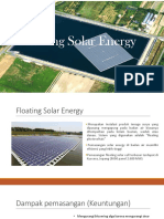 Floating Solar Energy
