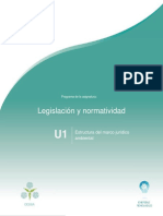 U1 Estructuradelmarcojuridicoambiental PDF