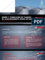 Temario Seminario Presencial Diseño de Tanques API 650